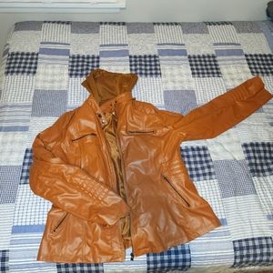 Women's Brown/Tan jacket 7XL/18